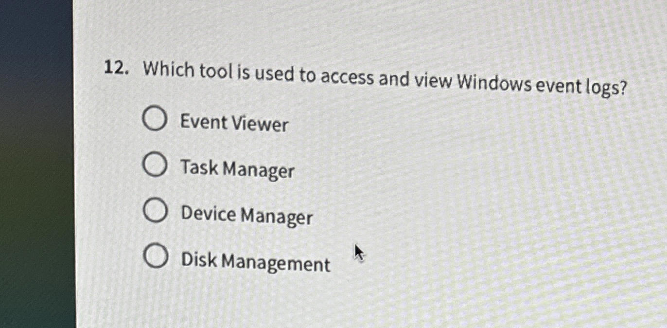 Which tool is used to access and view Windows