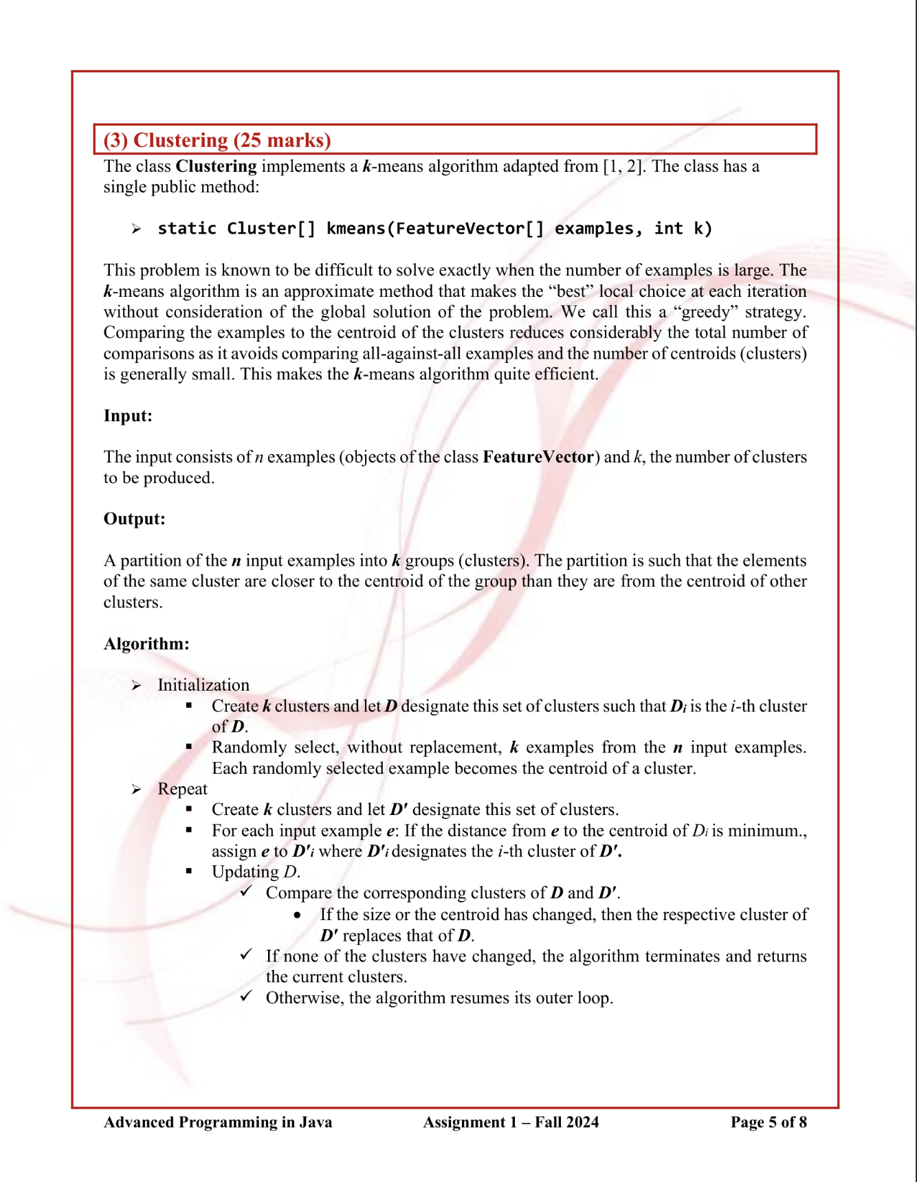 Note: An object of the class java.util.Random has