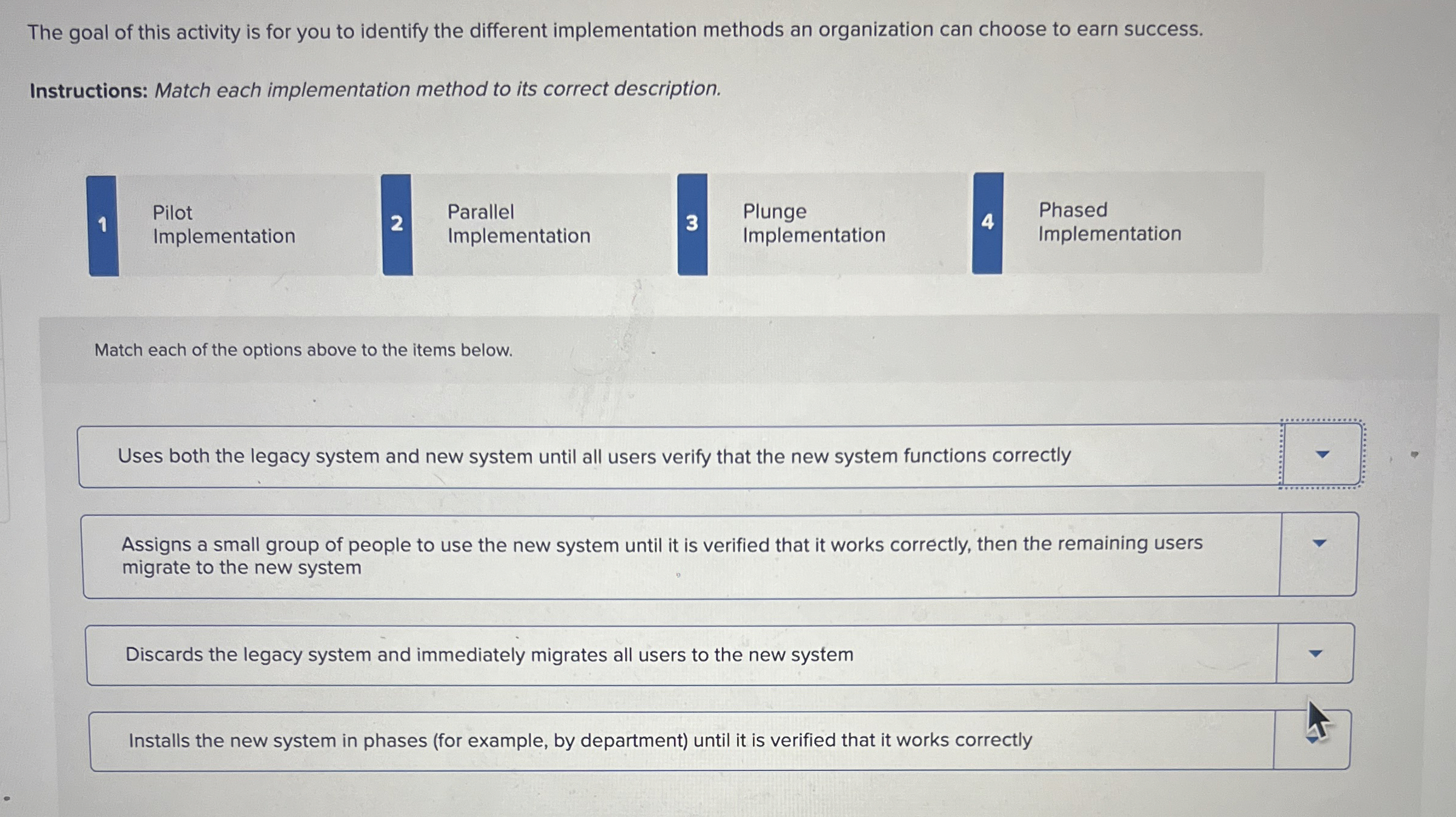 The goal of this activity is for you to identify
