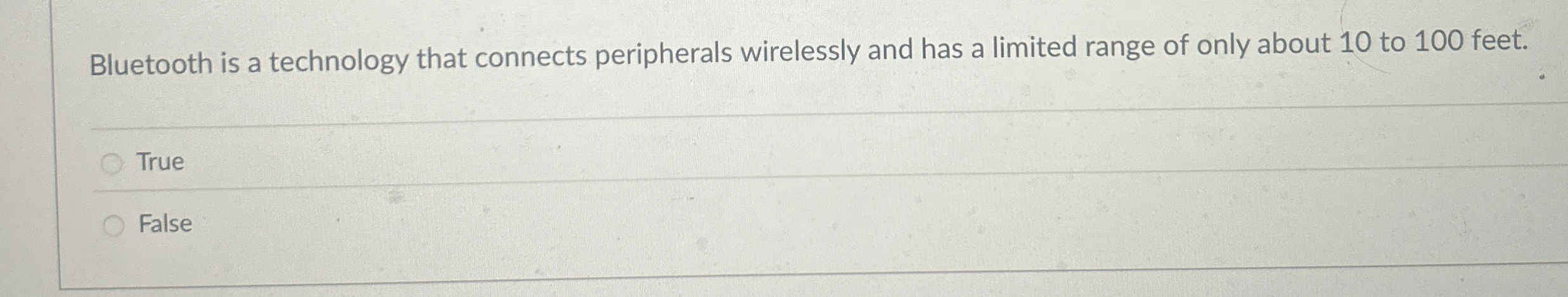 Bluetooth is a technology that connects