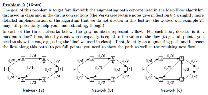 Problem 2 ( 1 5 pts ) The goal of this problem is