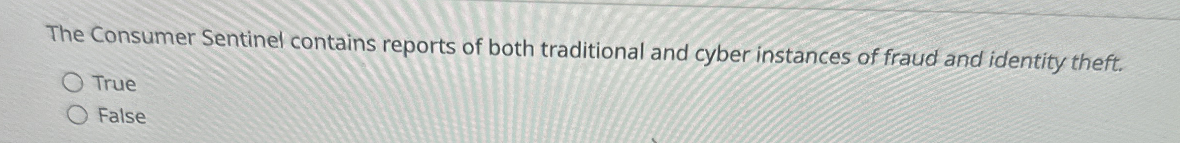 The Consumer Sentinel contains reports of both