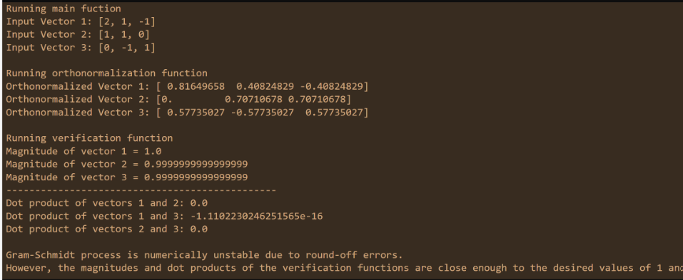 v 1 = [ 2 1 1 ] , v 2 = [ 1 1 0 ] , v 3 = [ 0 1 1