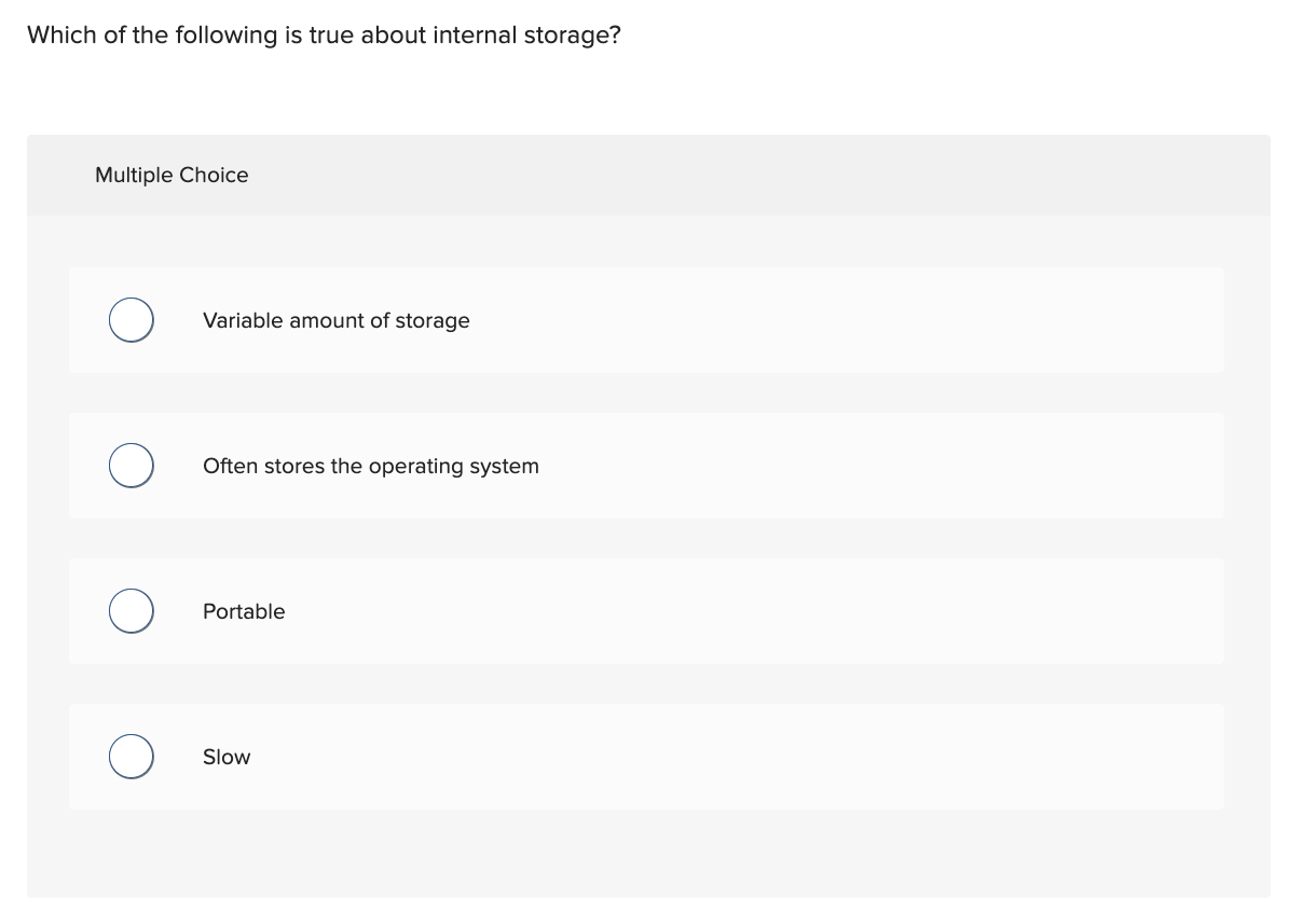 Which of the following is true about internal