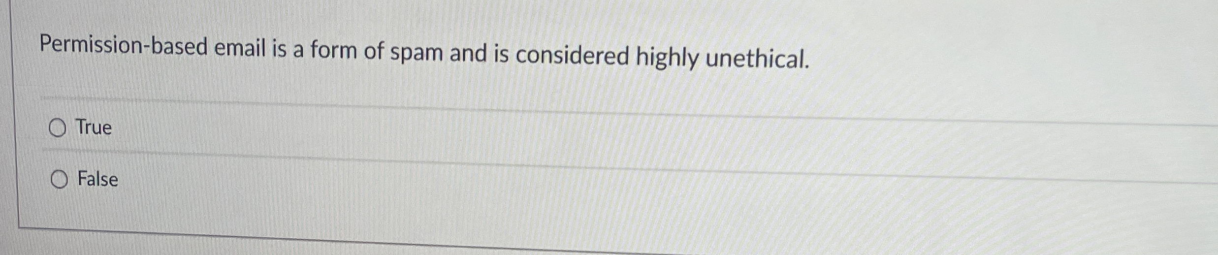 Permission - based email is a form of spam and is