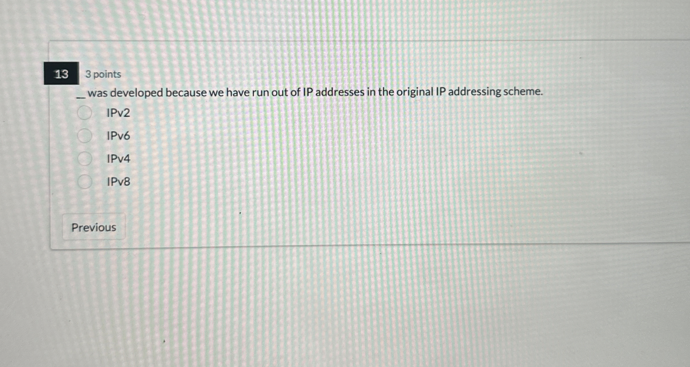 1 3 3 points _ was developed because we have run