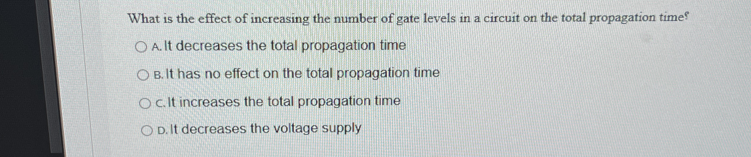 What is the effect of increasing the number of