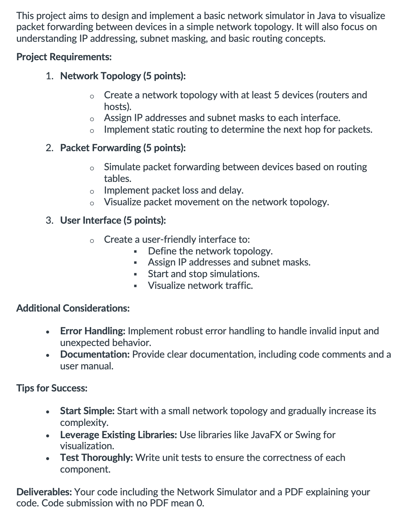 This project aims to design and implement a basic