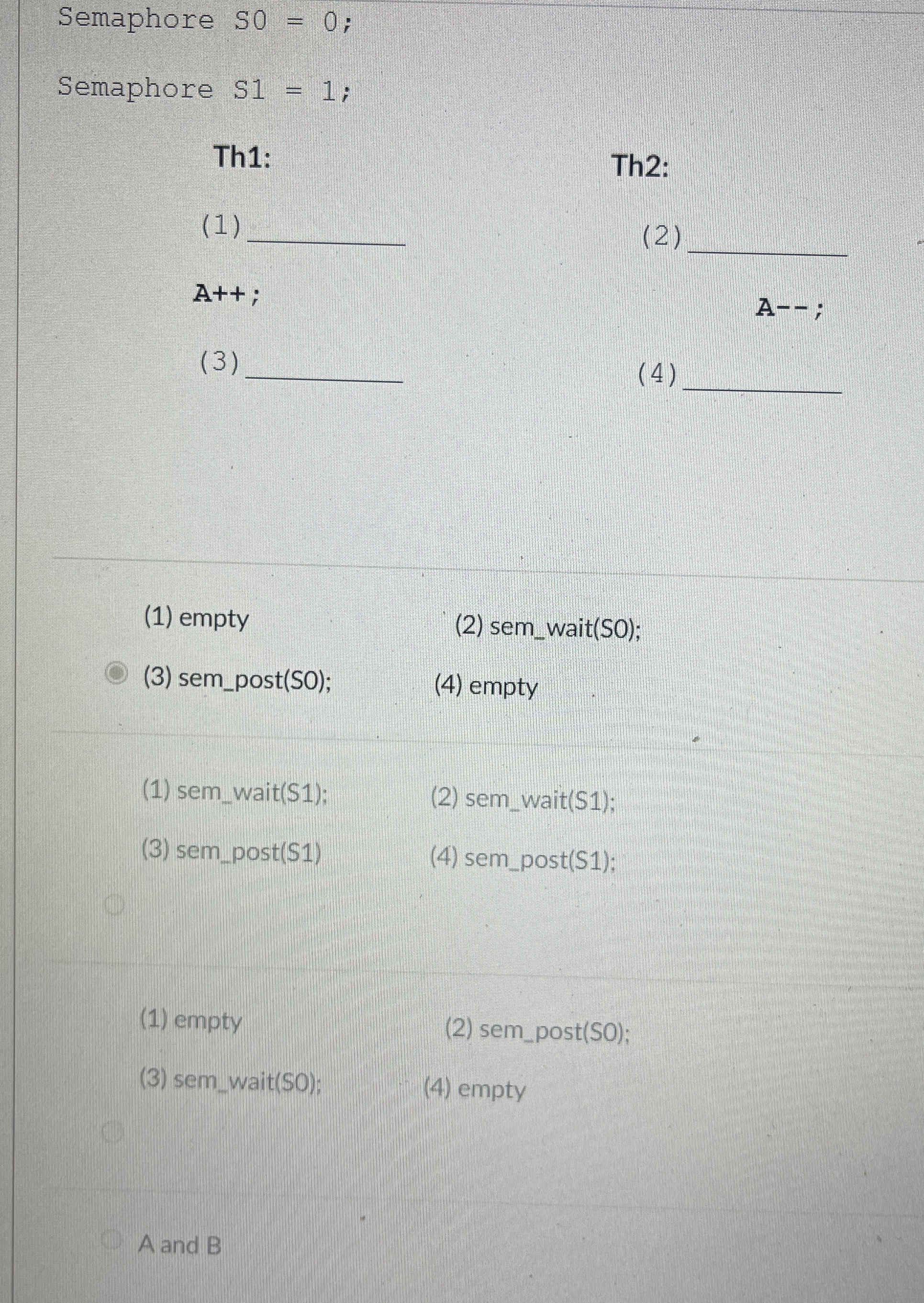 How can we make sure that there will be NO Race