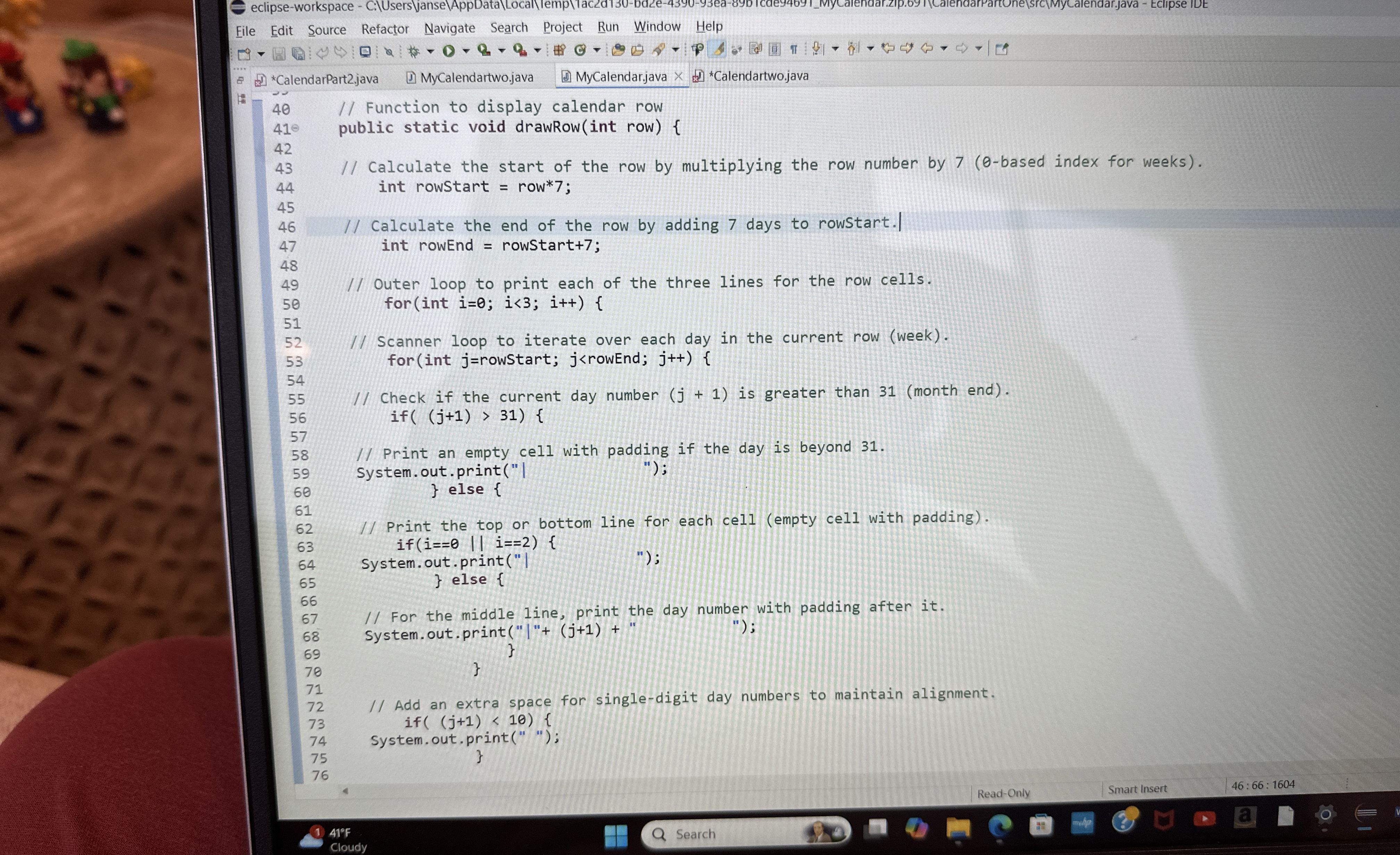 Here is the second part of the code for the