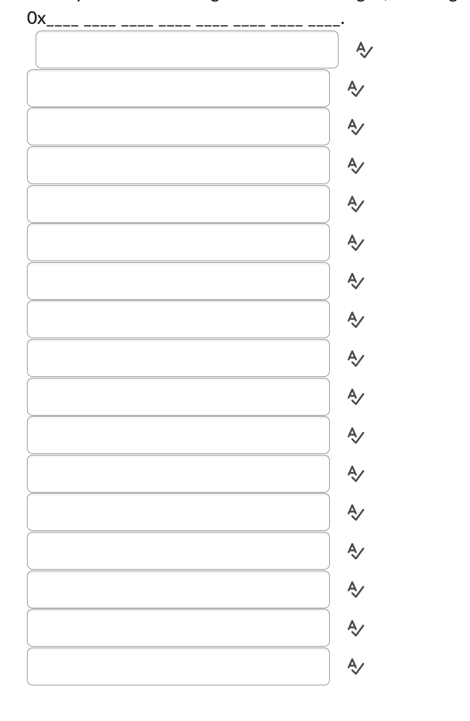 Question 1 ( 2 0 points ) The following program