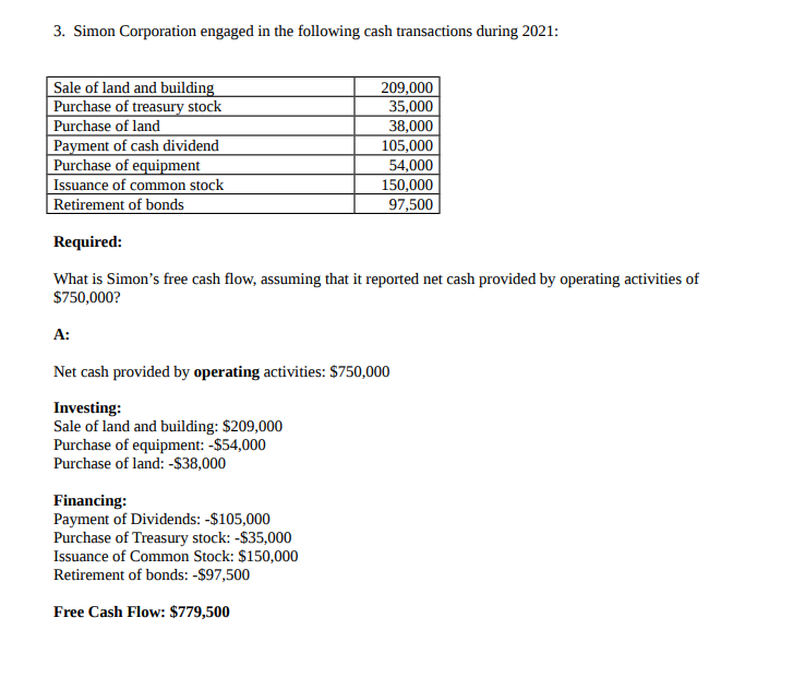 Hello, #3 isn't adding up for me. When I