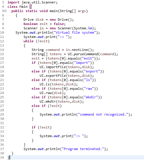 Program Assignment 3 : Implement a Simple Virtual