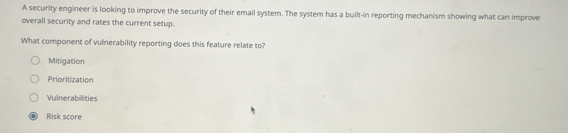 A security engineer is looking to improve the