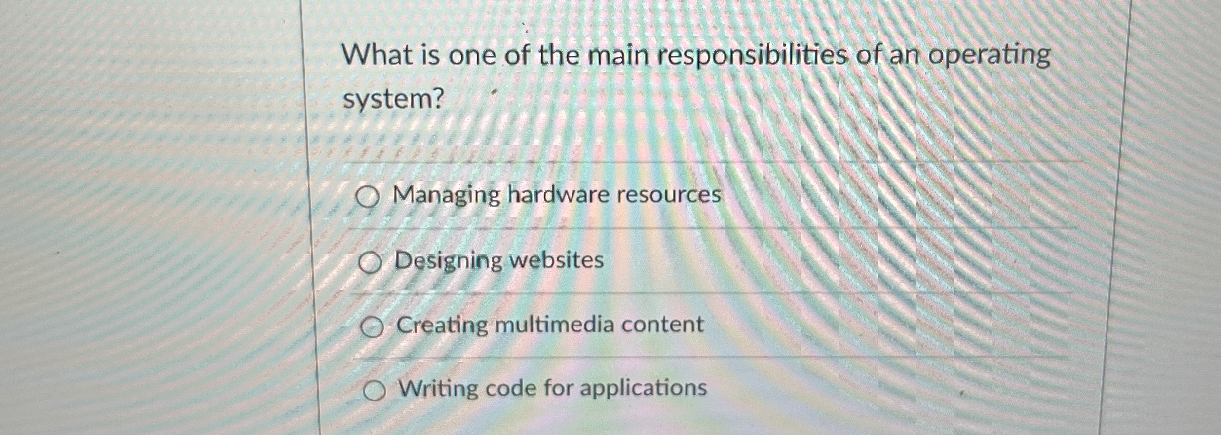 What is one of the main responsibilities of an