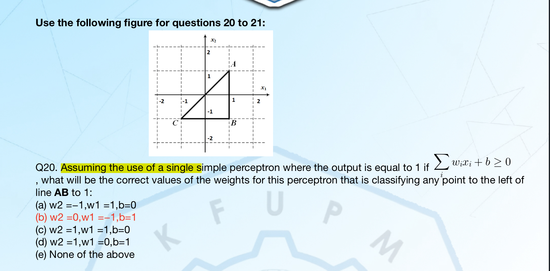 Q 2 0 . Assuming the use of a single simple