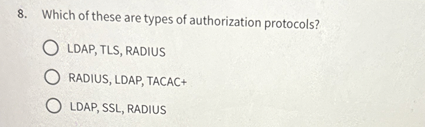 Which of these are types of authorization