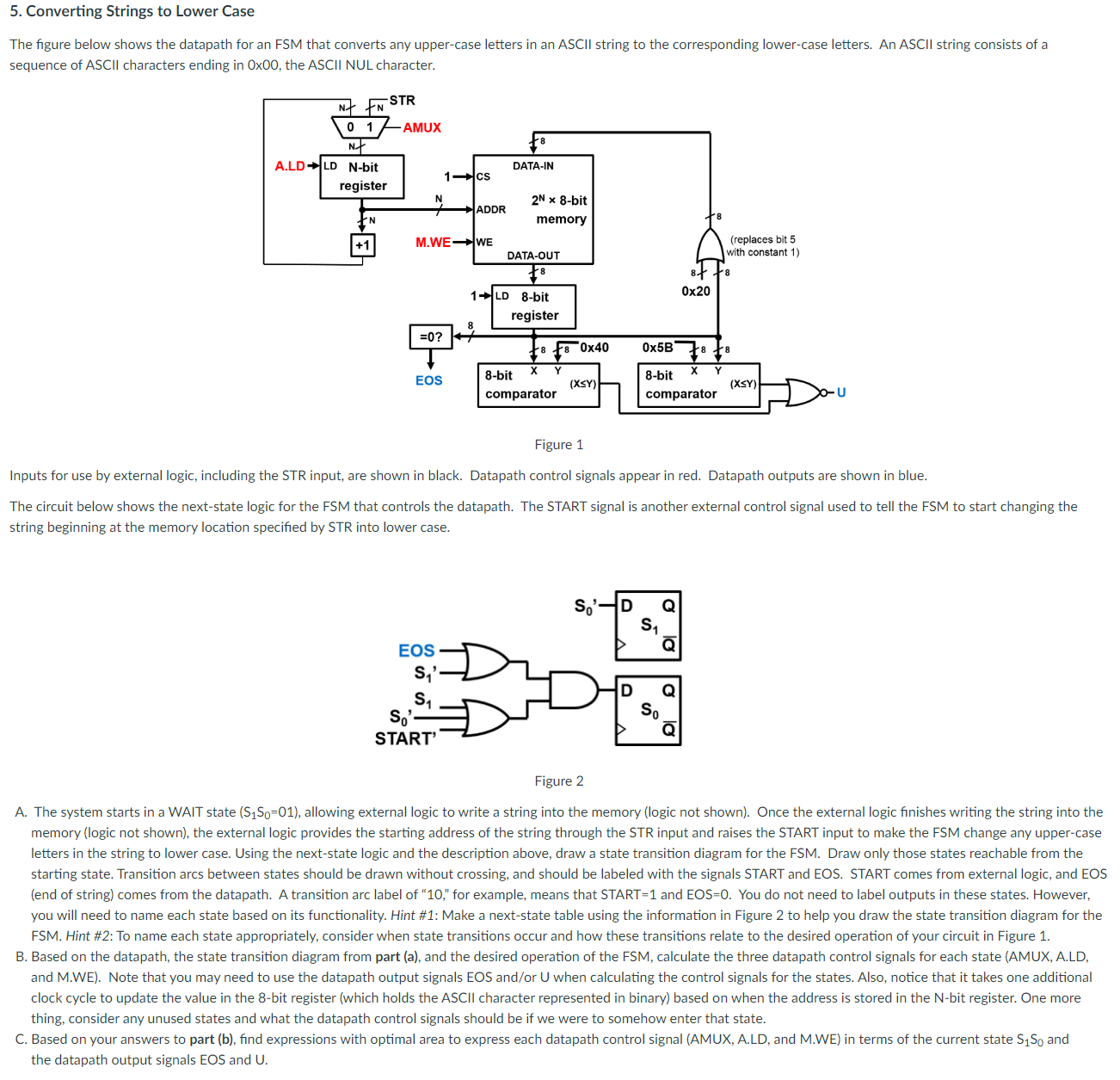 5 . Converting Strings to Lower Case The figure