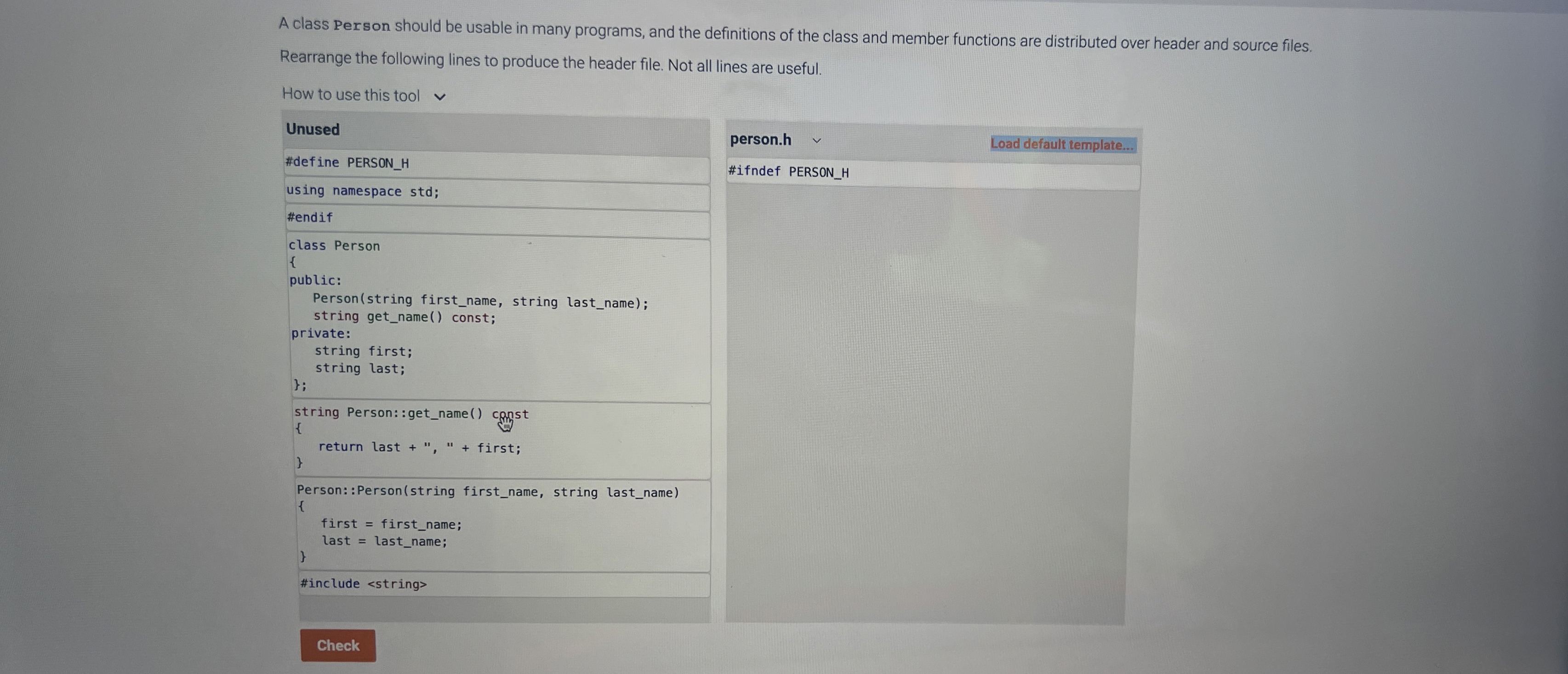 PARTICIPATIC ACTIVITY 9 . 1 5 . 3 : Rearrange the