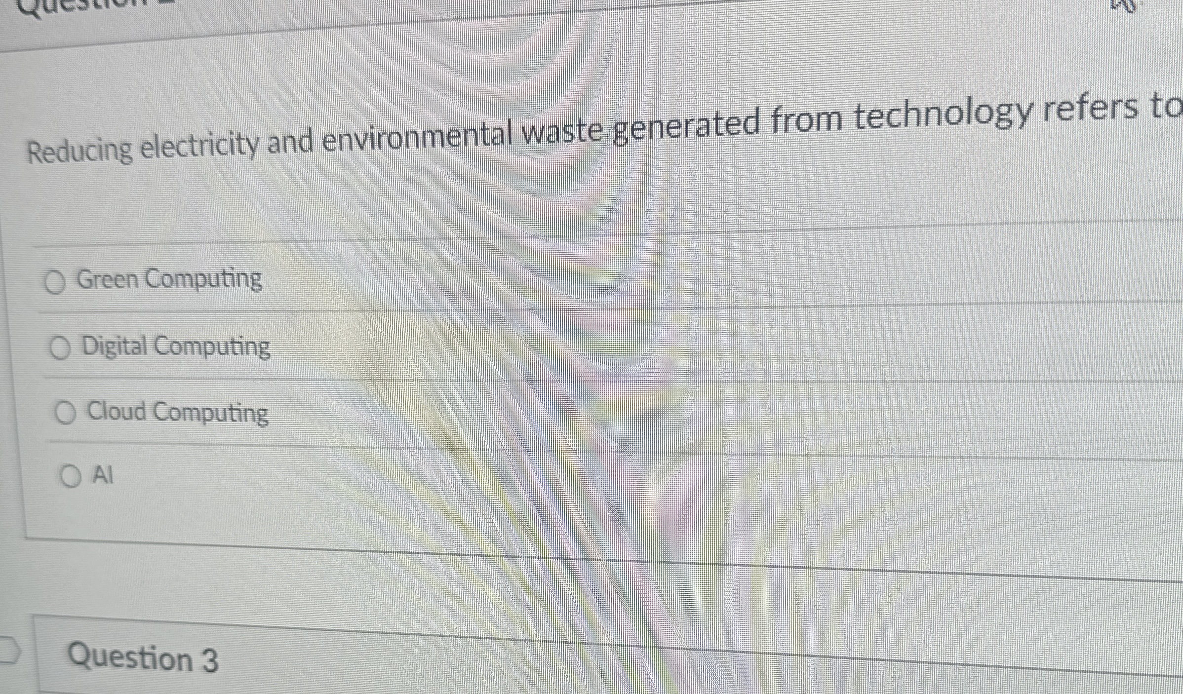 Reducing electricity and environmental waste
