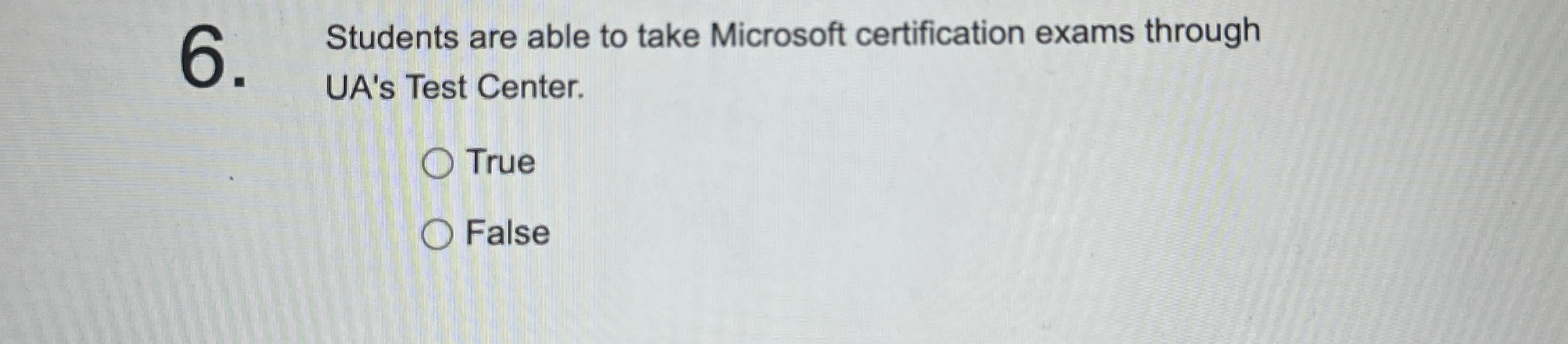 Students are able to take Microsoft certification