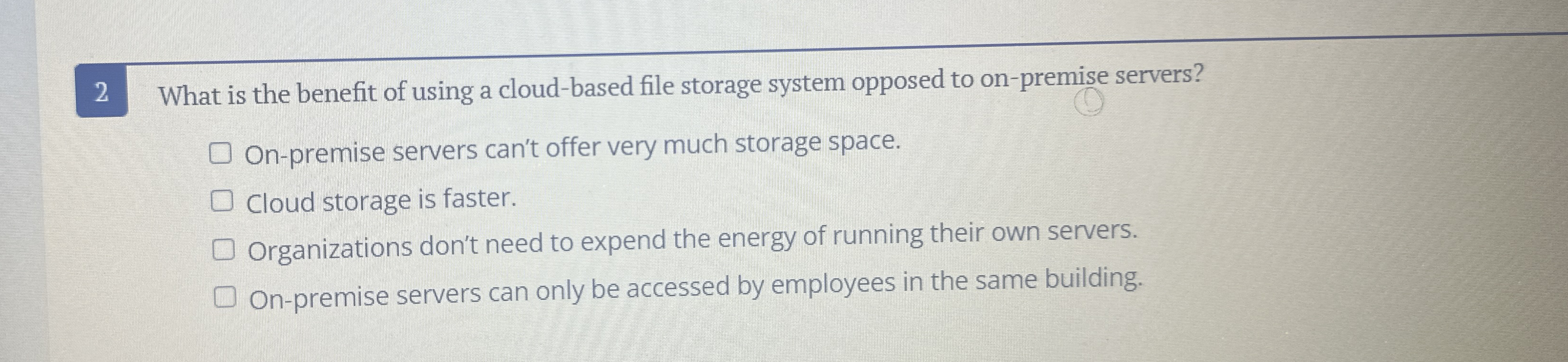 What is the benefit of using a cloud - based file