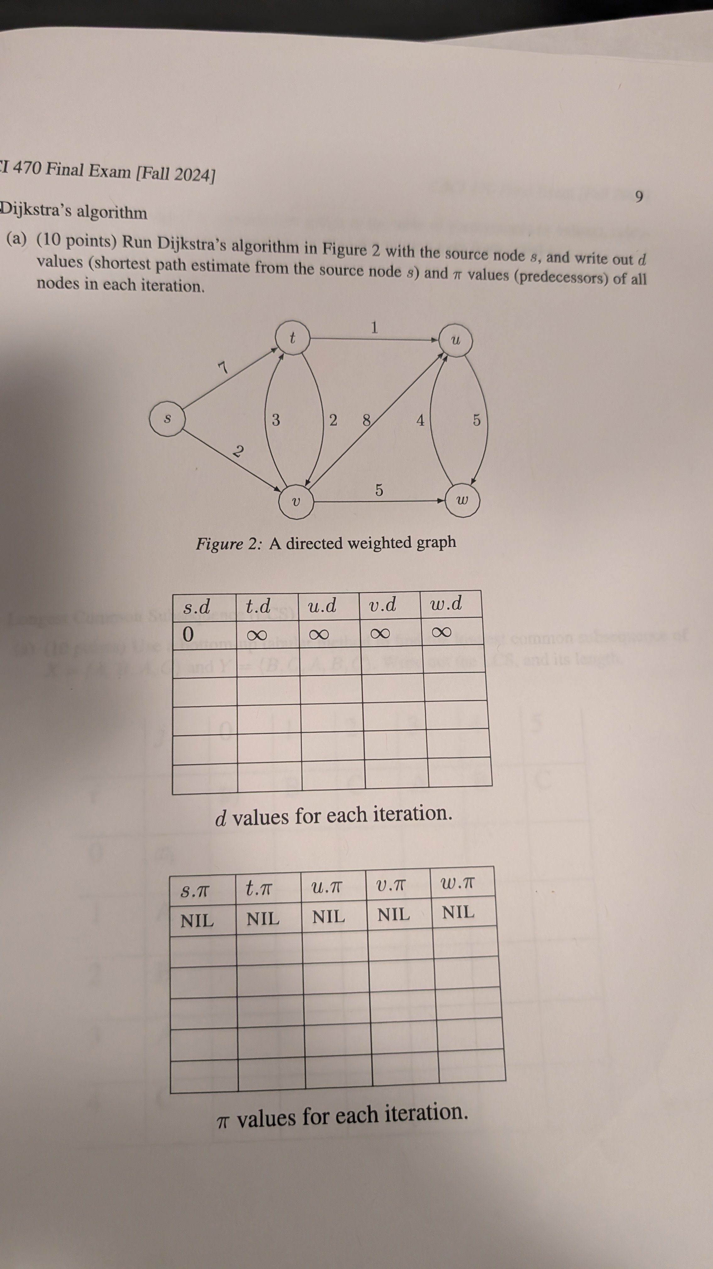 There are part a and b . Look at the picture.