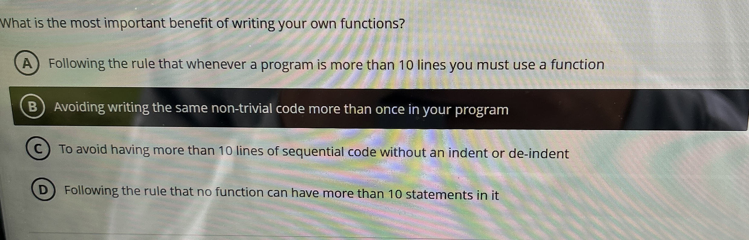 What is the most important benefit of writing