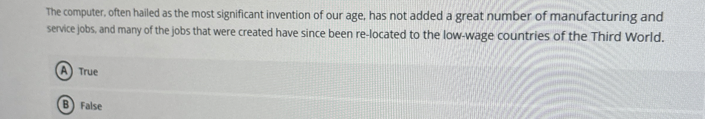 The computer, often hailed as the most