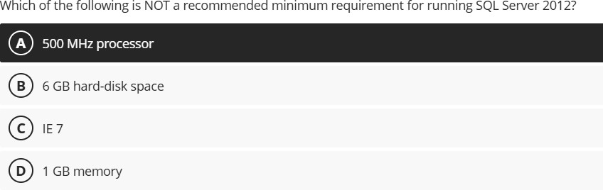 Which of the following is NOT a recommended