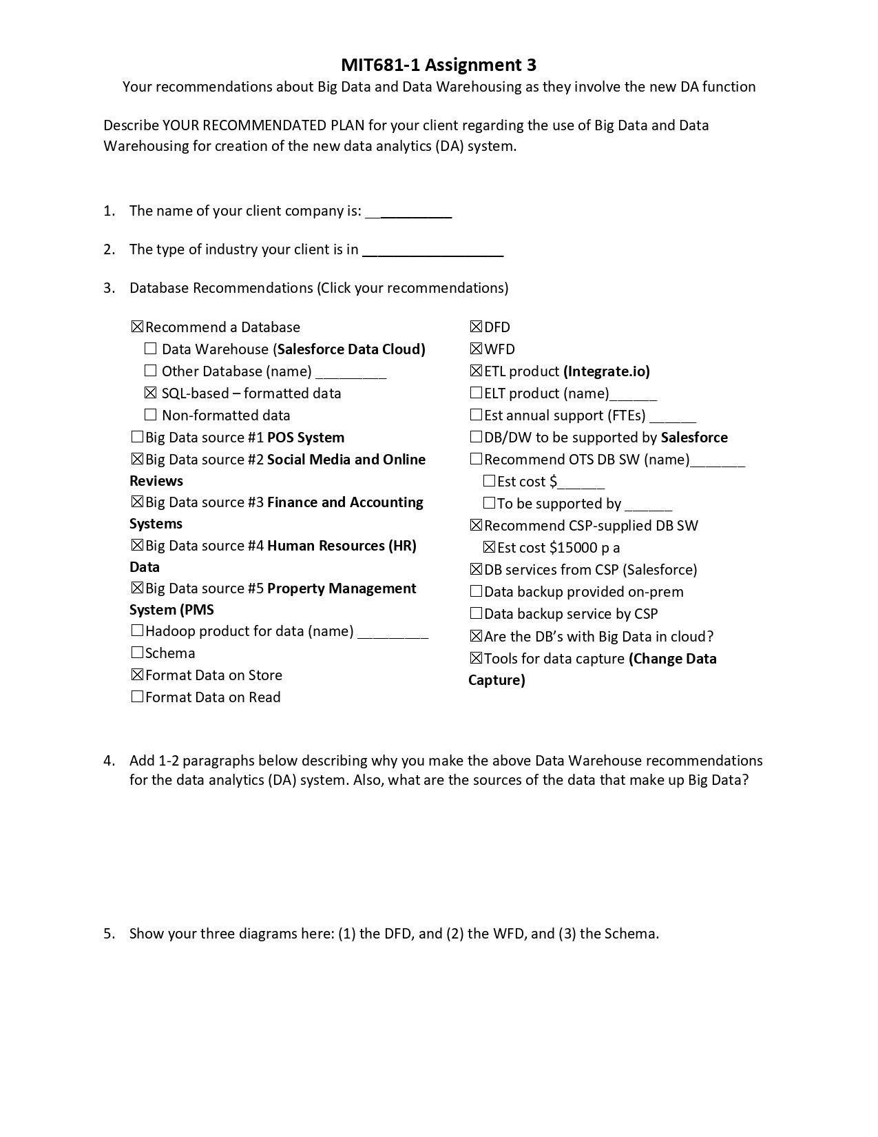 MIT 6 8 1 - 1 Assignment 3 Your recommendations