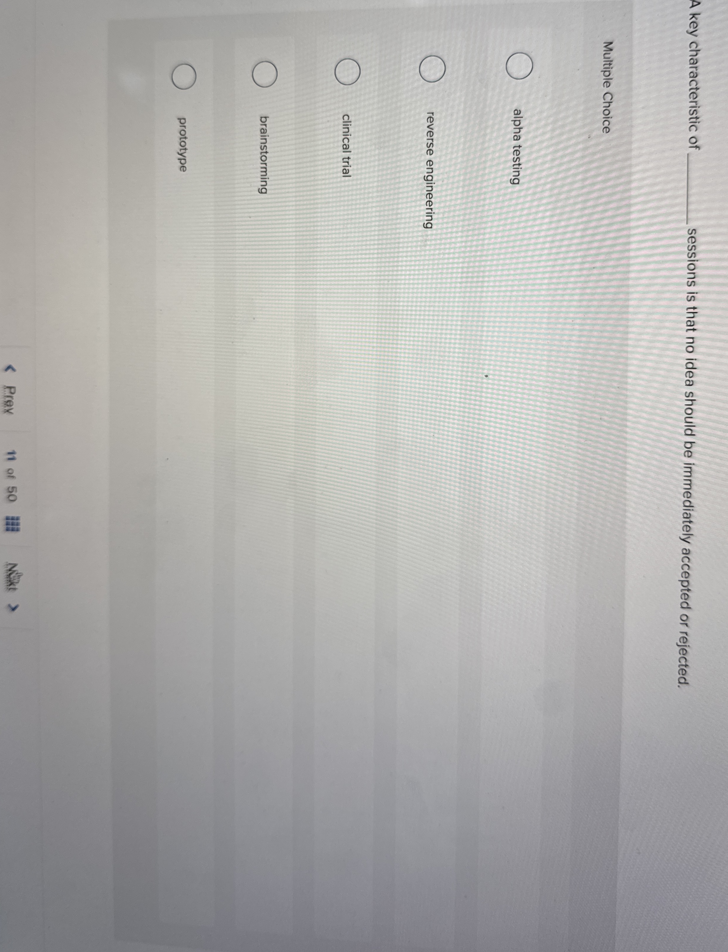 A key characteristic of sessions is that no idea