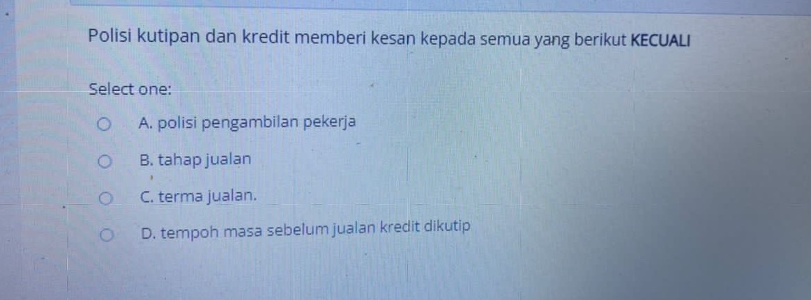 Pengurusan kewangan \f