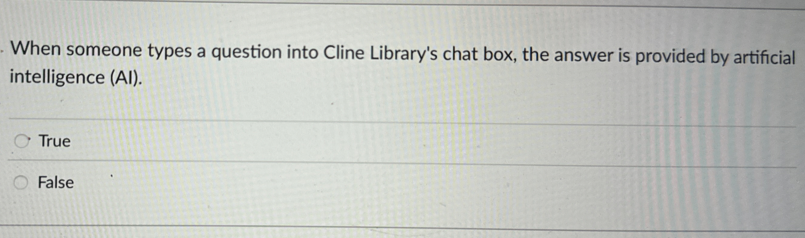 When someone types a question into Cline