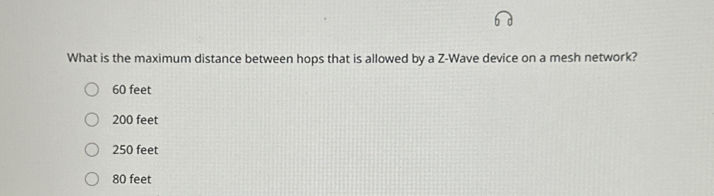 What is the maximum distance between hops that is