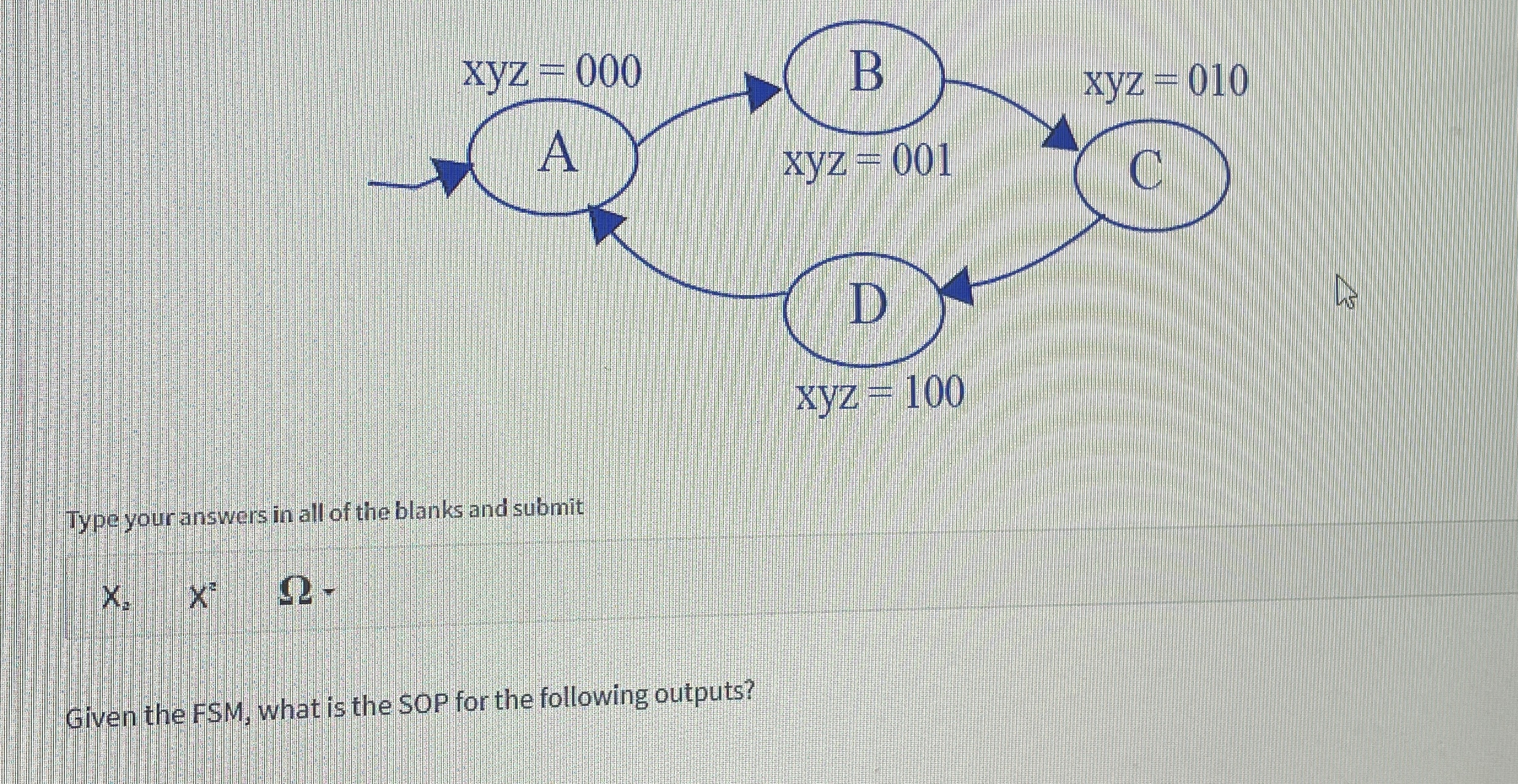 Type your answers in all of the blanks and submit