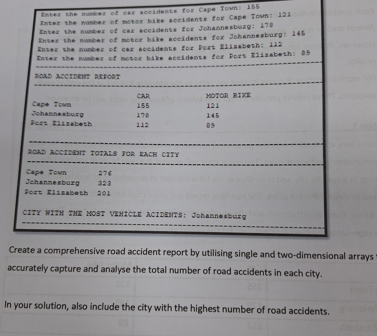 Develop a Java application with the purpose of