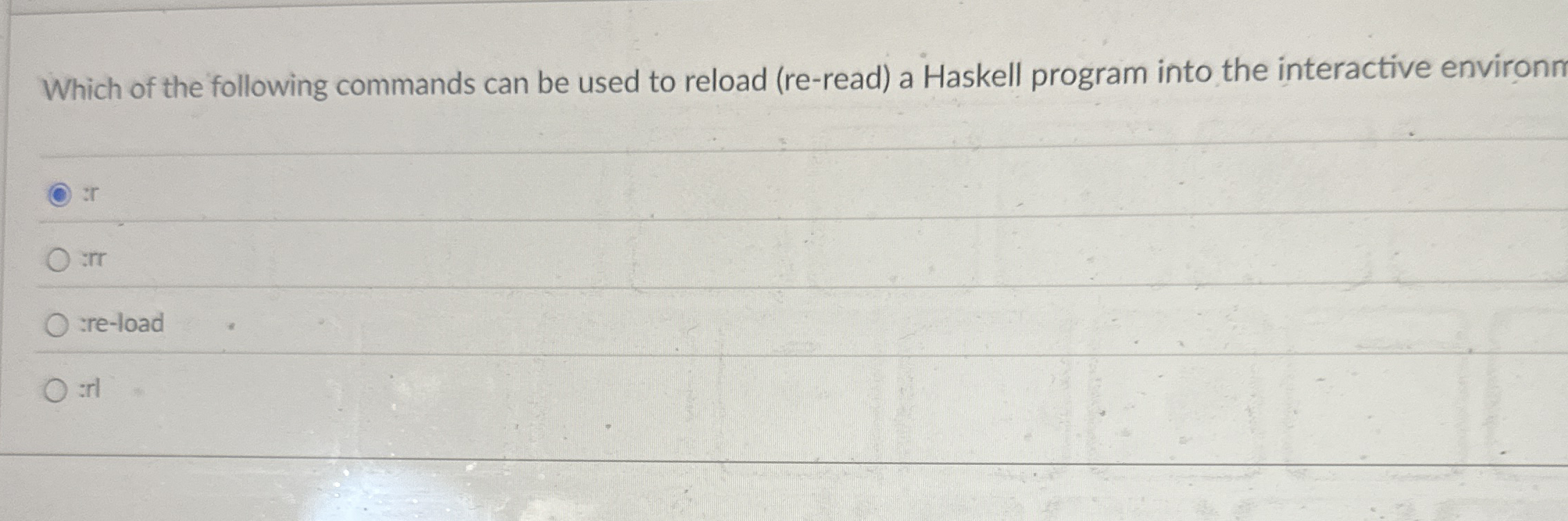 Which of the following commands can be used to