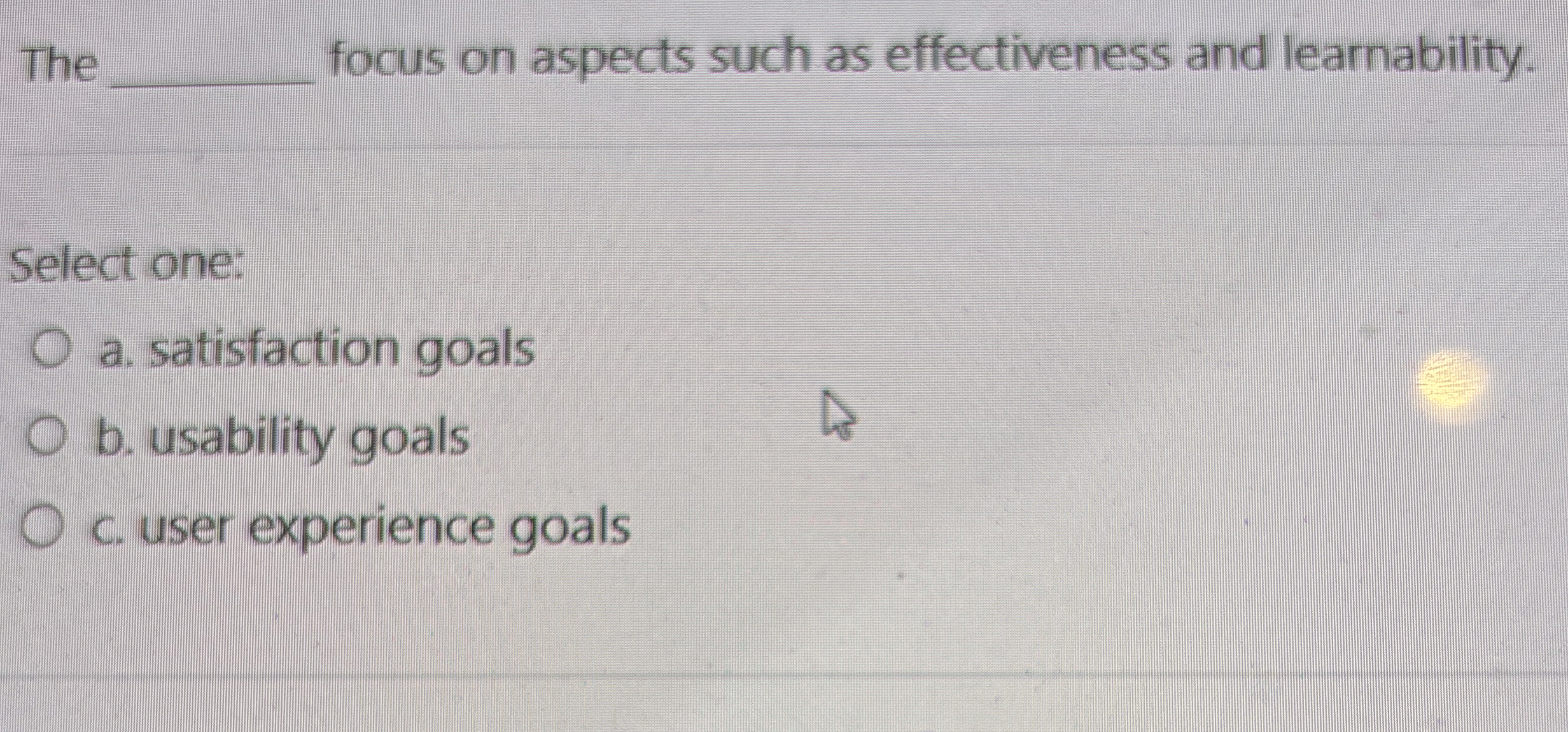 The focus on aspects such as effectiveness and