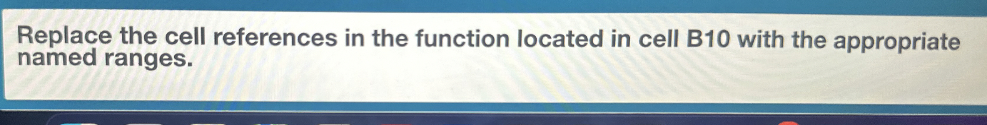 Replace the cell references in the function