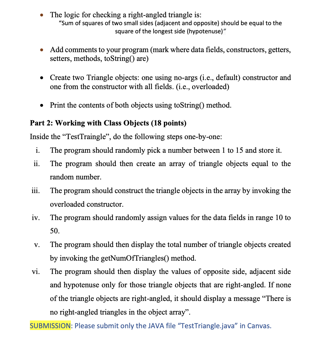 + numOfTriangles: int + Triangle ( ) + Triangle (