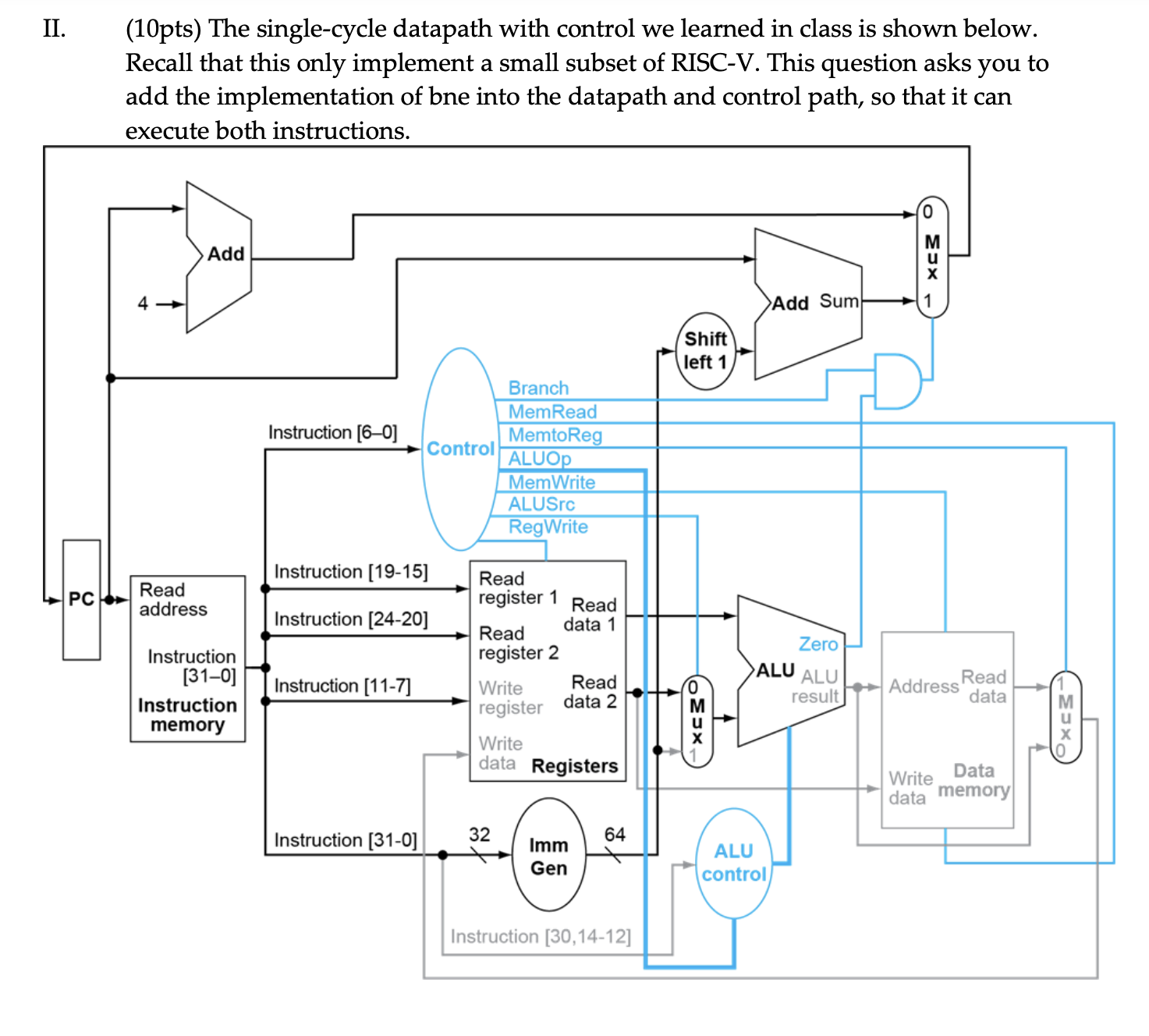 Please help me solve this problem! II . ( 1 0 pts