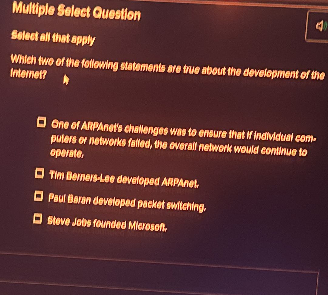 Muliplo Select Question Solcot all that apply