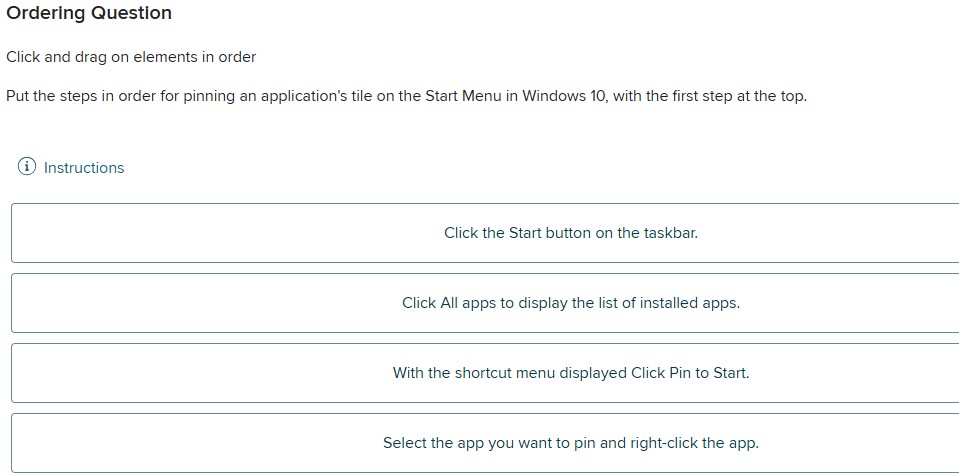 Which of the following is a common task for
