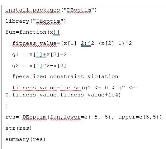 #penalized constraint violation fitness value =