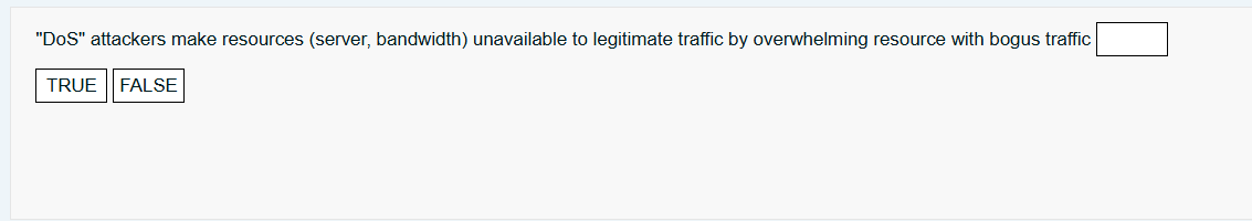 "DoS" attackers make resources ( server ,