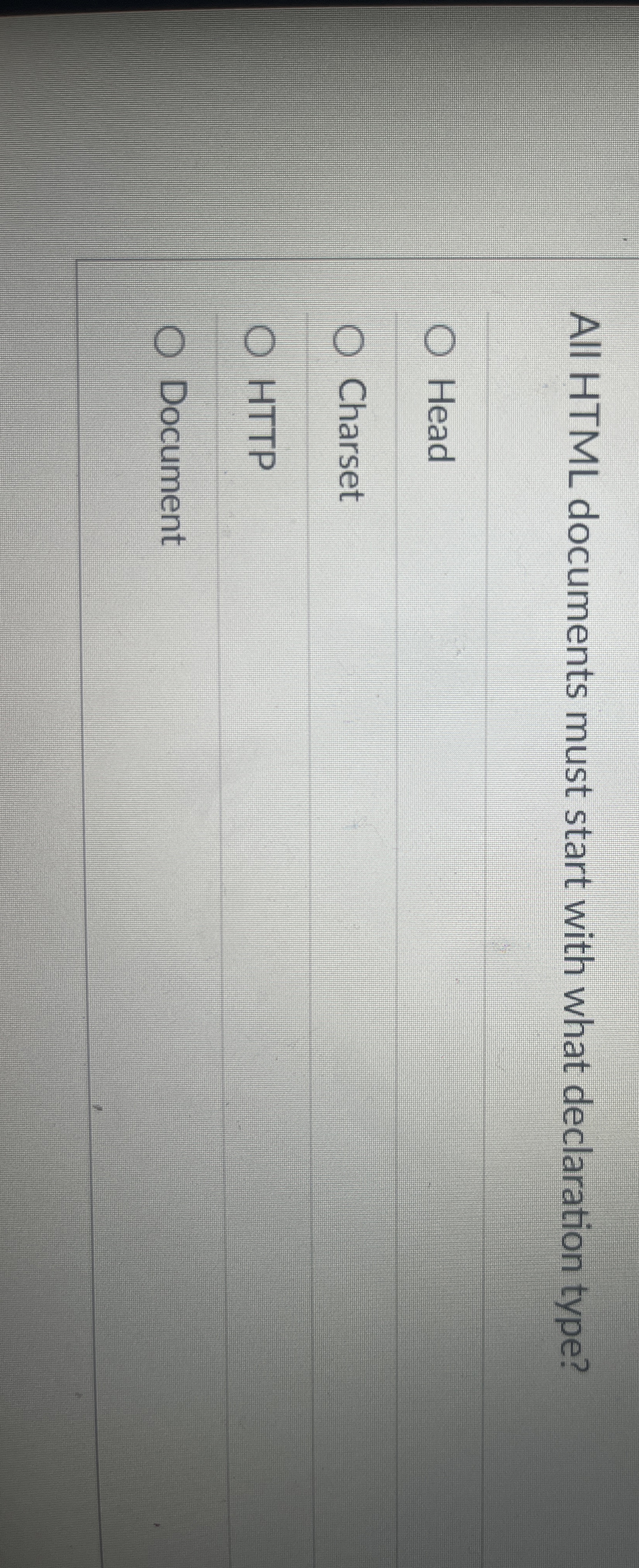 All HTML documents must start with what