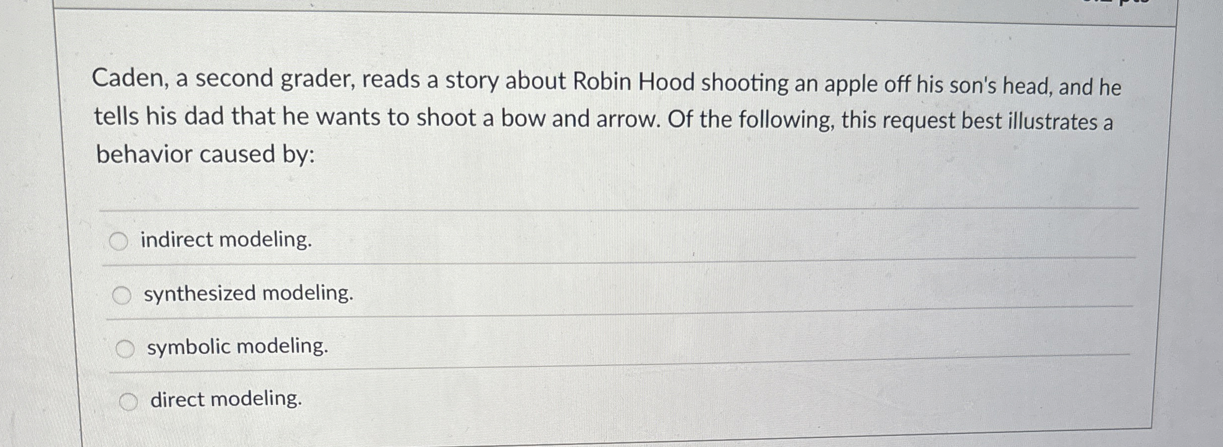 Caden, a second grader, reads a story about Robin