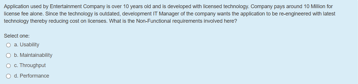 Application used by Entertainment Company is over