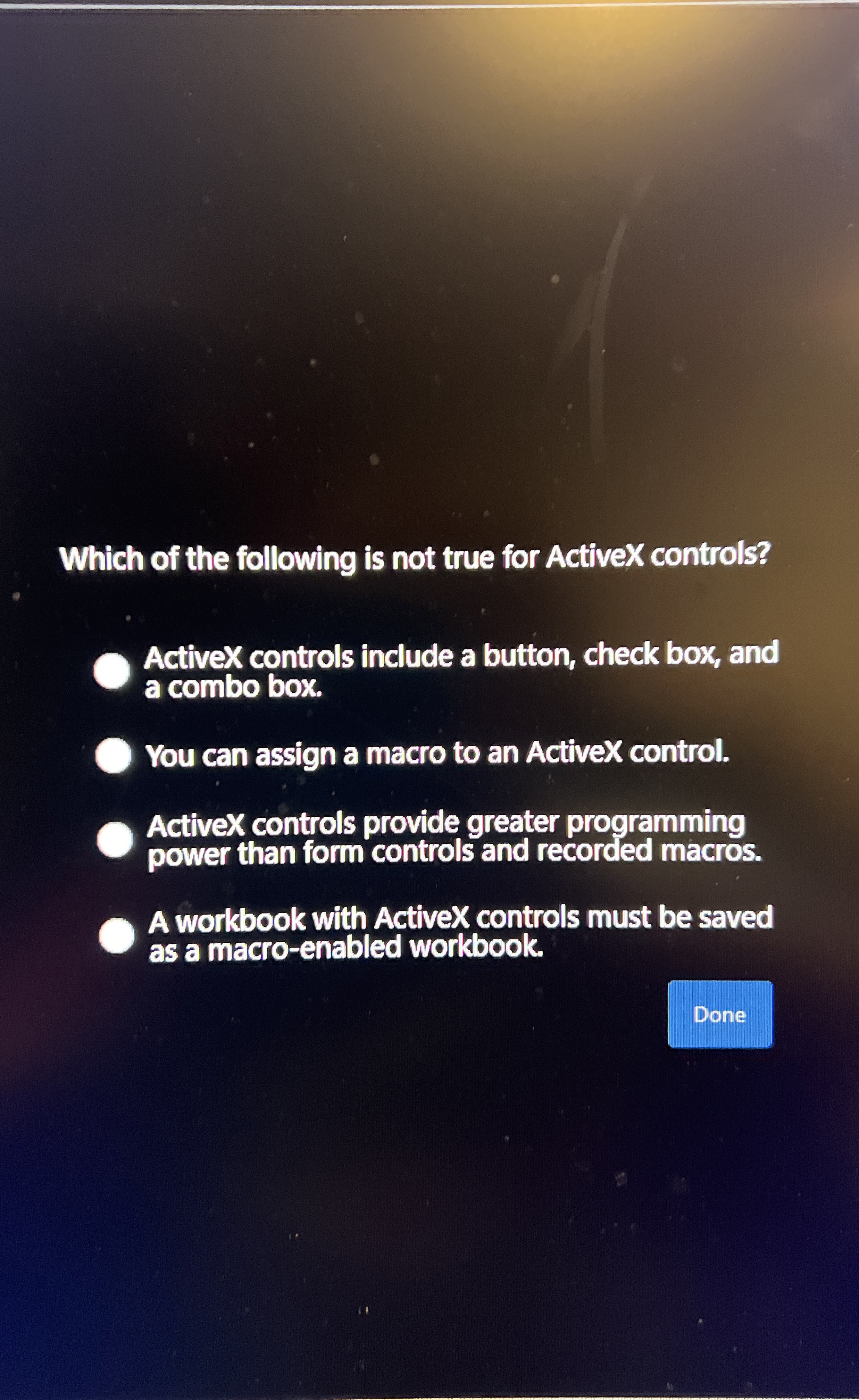 Which of the following is not true for ActiveX